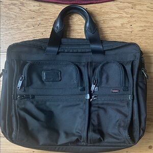TUMI Expandable Organizer Laptop Brief